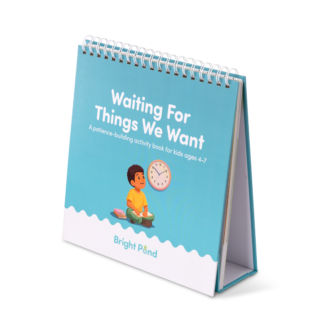 Waiting for Things We Want tabletop Flipbook cover